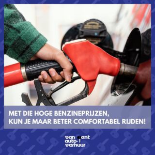 With those high gas prices⛽, you better sit comfortably. And comfortable driving… of course you do that in a Van Gent car!???? #dastochlogich Do you want to know which cars you can rent? Then take a look at https://vangentautoverhuur.nl/nl/wagenpark/ ???? (link in bio)